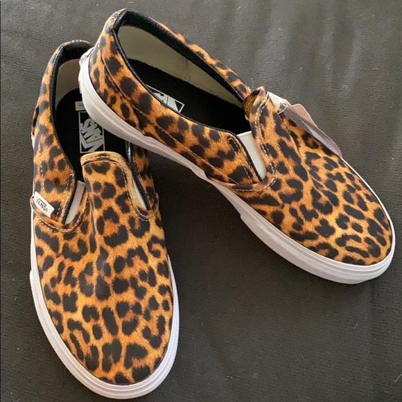 vans cheetah kids